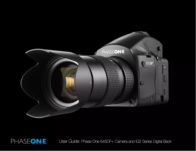 Image de la première page du manuel de l'appareil 645 DF+