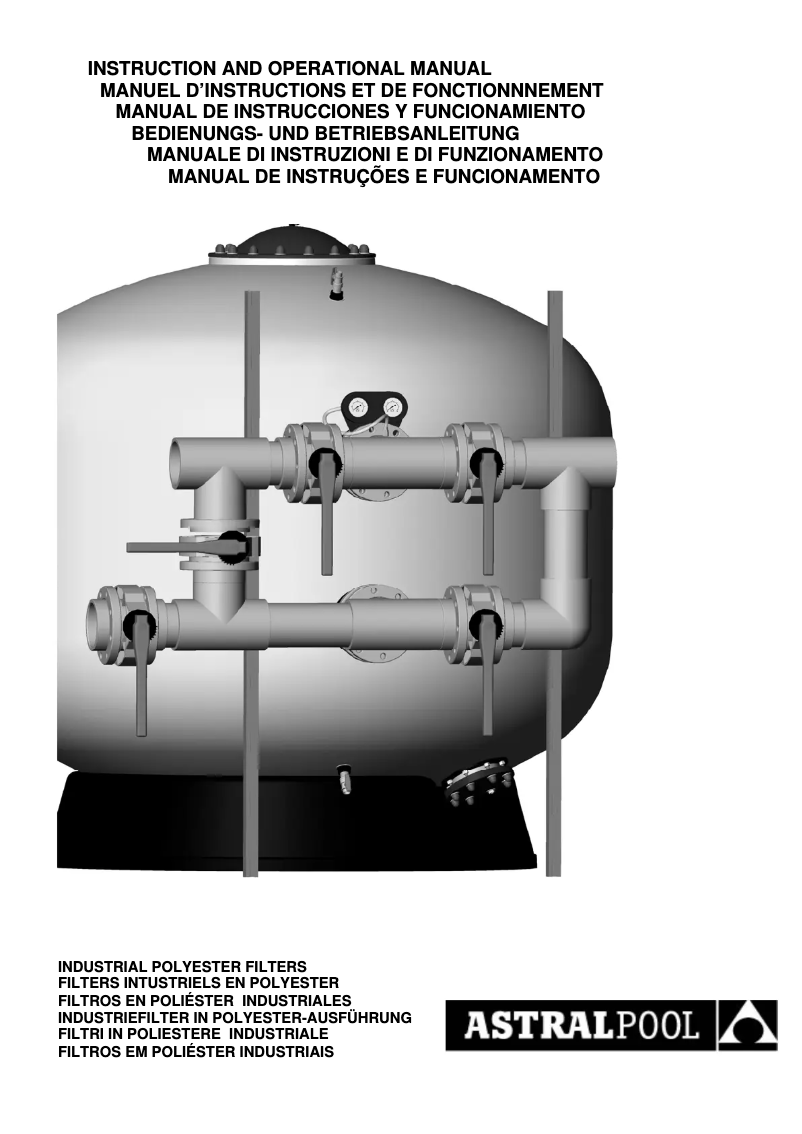 Page n°1 - Manuel utilisateur AstralPool Vic