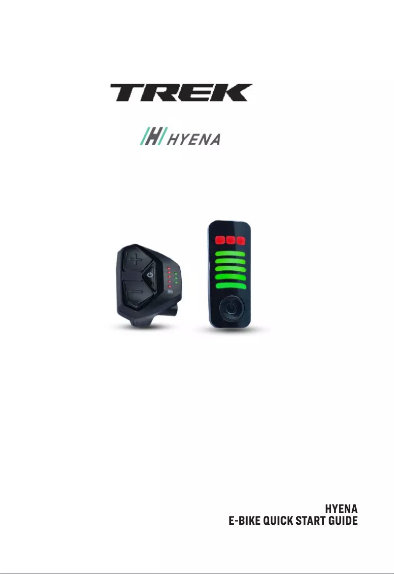 Page 1 de la notice Guide de démarrage rapide Trek Townie Go! 7D