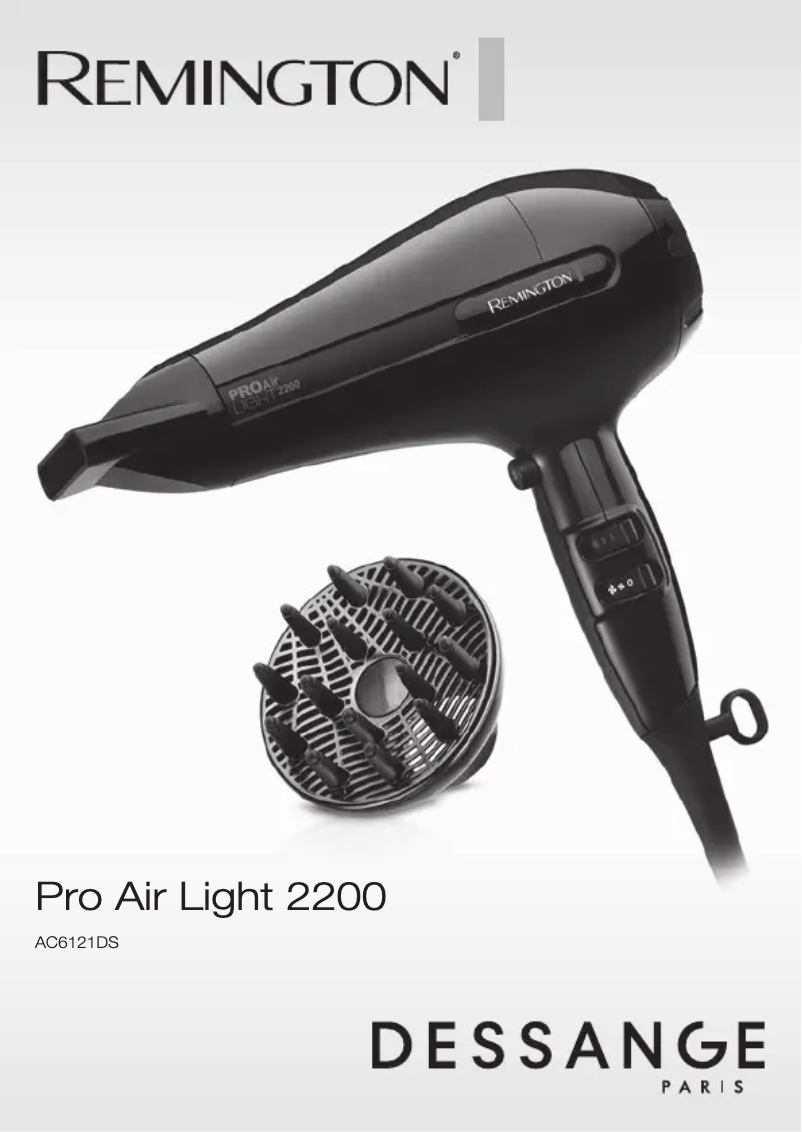 Image de la première page du manuel de l'appareil AC6121DS