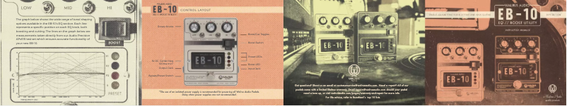 Page n°1 - Manuel utilisateur Walrus Audio EB-10