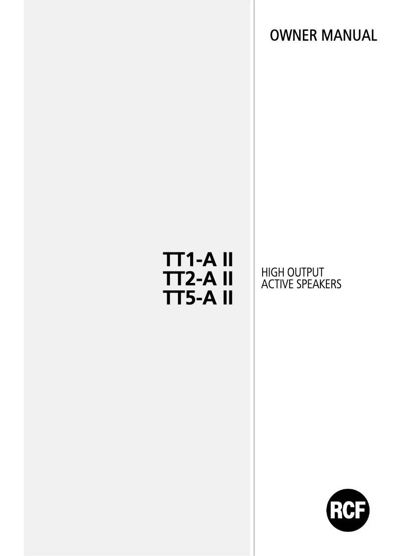 Image de la première page du manuel de l'appareil TT 5-A II