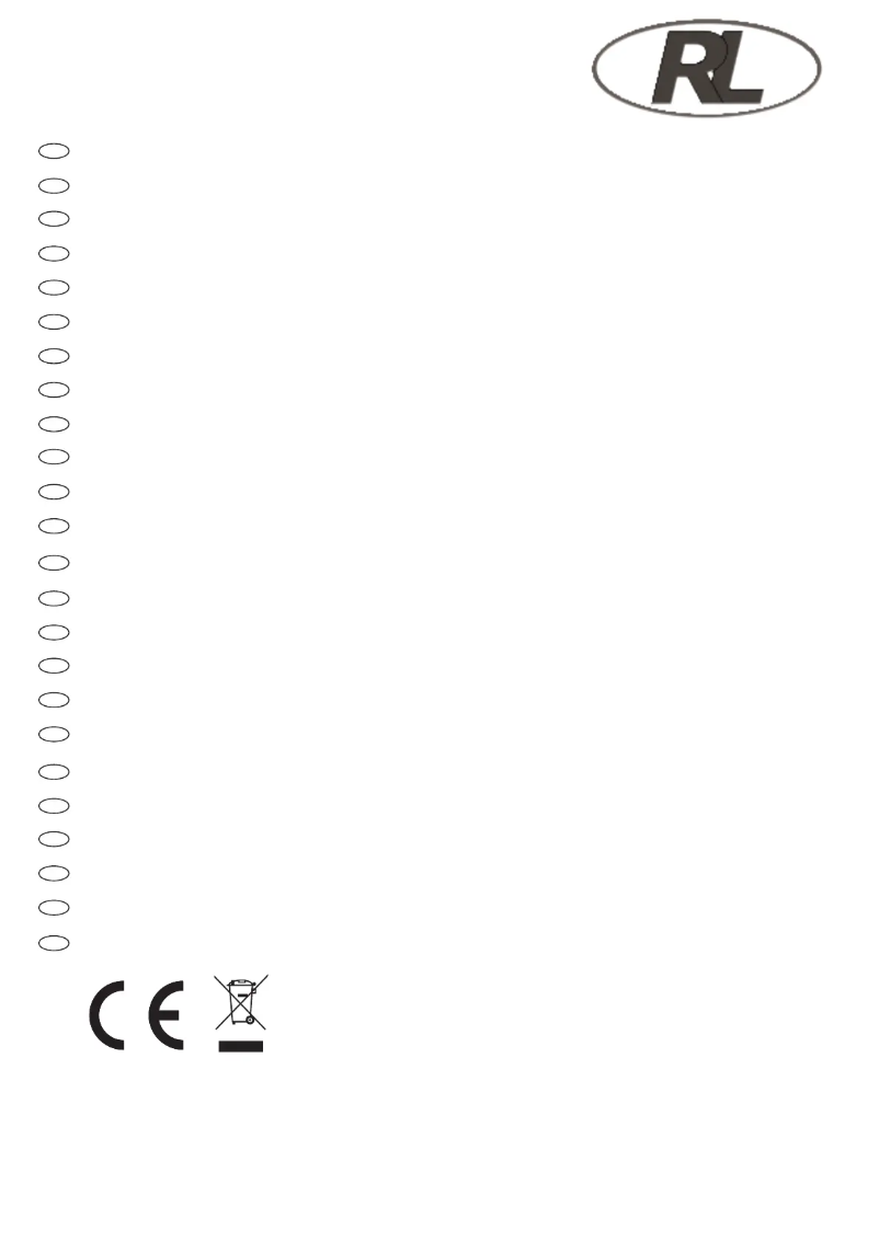 Page 1 de la notice Manuel utilisateur Trio Lighting Nadia