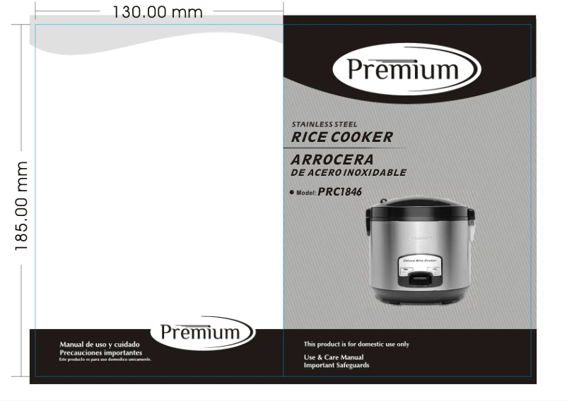 Imagen de la primera página del manual del dispositivo PRC1846