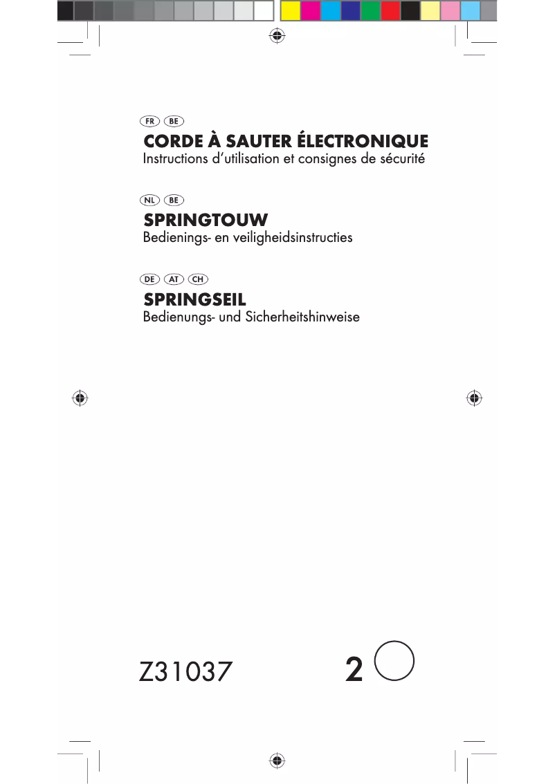 Page n°1 - Manuel utilisateur Crivit IAN 69330