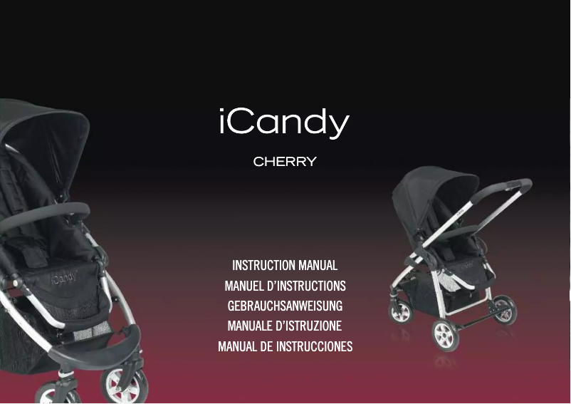 Page 1 de la notice Manuel utilisateur iCandy Cherry