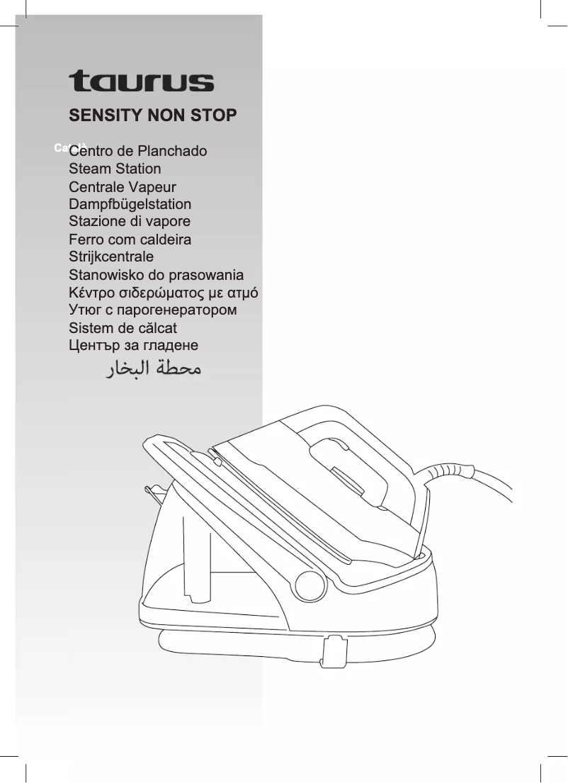 Page 1 de la notice Manuel utilisateur Taurus Sensity Non Stop