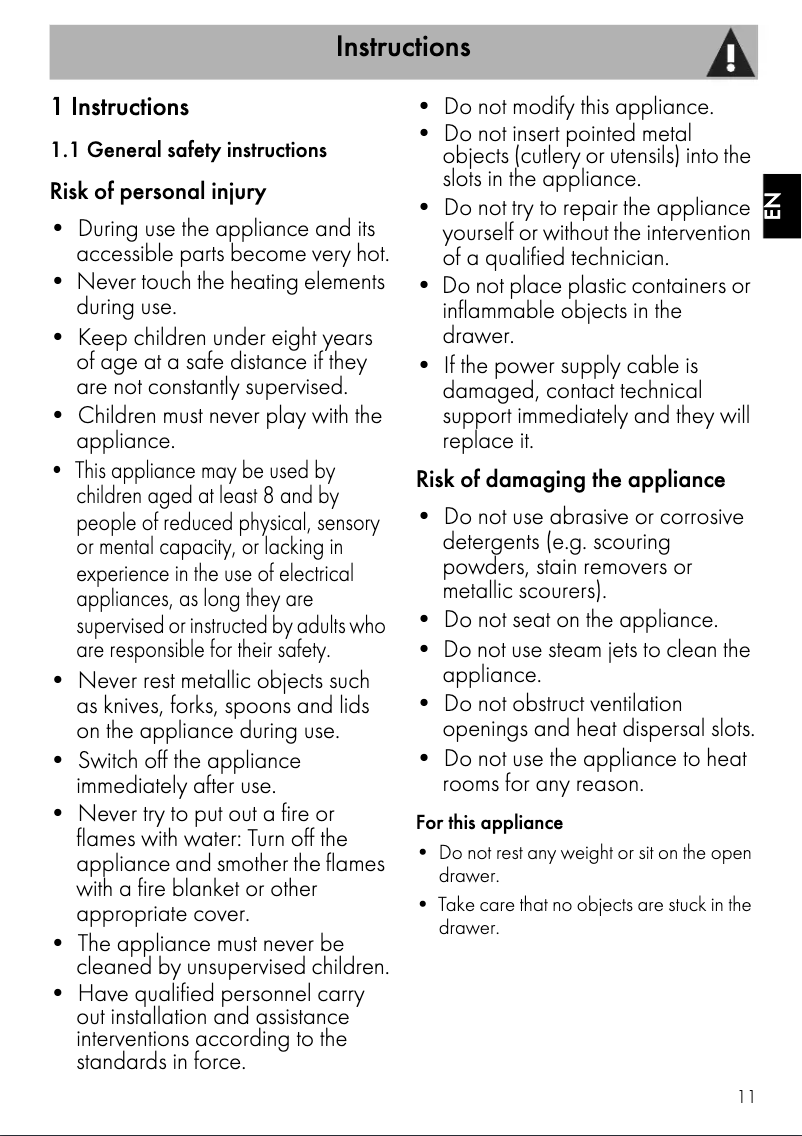 Page 1 de la notice Mode d'emploi Smeg CTP1015S