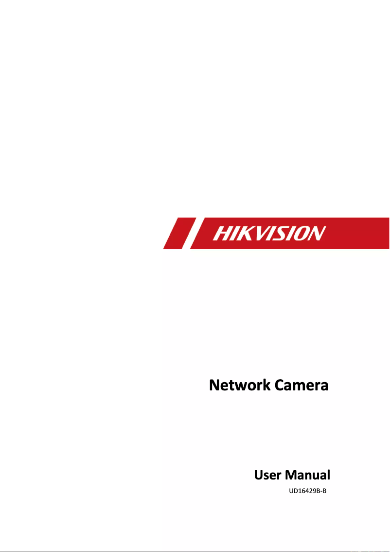 Page n°1 - Manuel utilisateur Hikvision DS-2CD6D52G0-IH