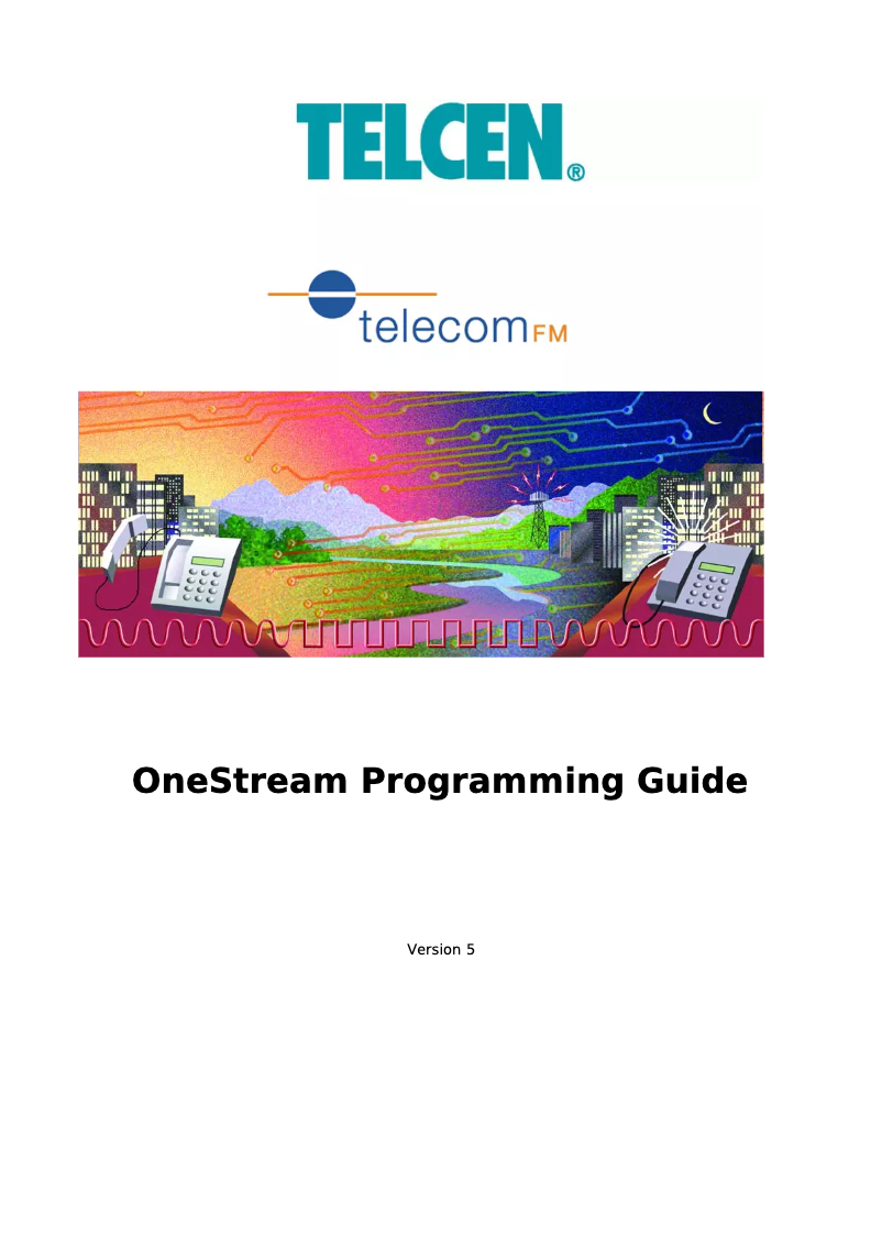 Image de la première page du manuel de l'appareil OneStream G