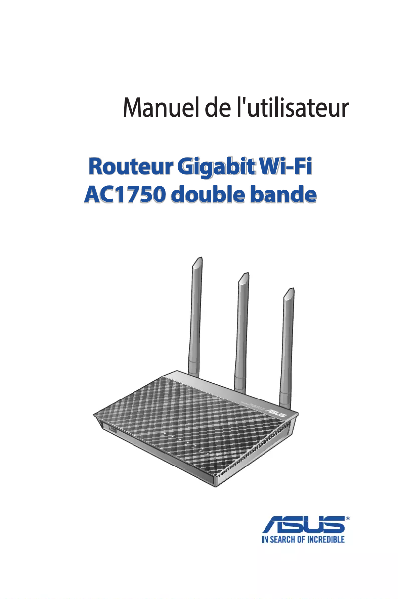 Page n°1 - Manuel utilisateur Asus RT-AC66U B1