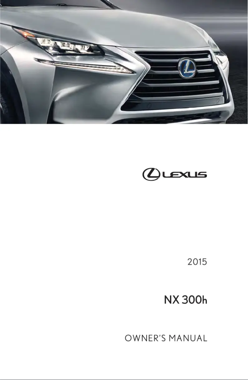 Image de la première page du manuel de l'appareil NX 300h (2015)
