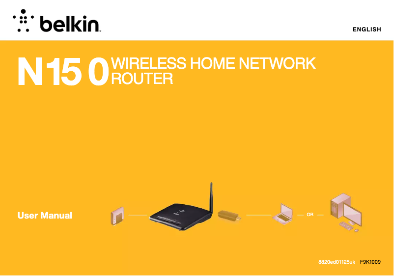 Image de la première page du manuel de l'appareil Surf N150