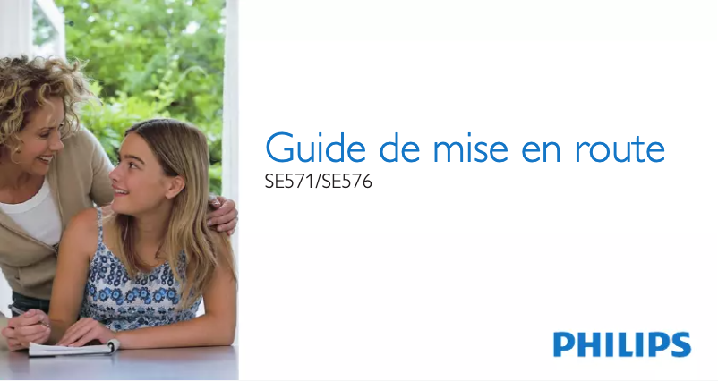 Image de la première page du manuel de l'appareil SE5711B