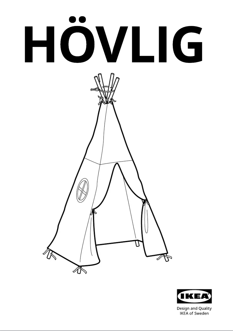 Image de la première page du manuel de l'appareil HÖVLIG 205.152.39