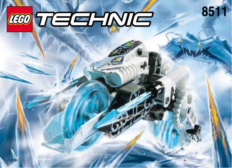 Page n°1 - Manuel utilisateur Lego Roboriders 8511