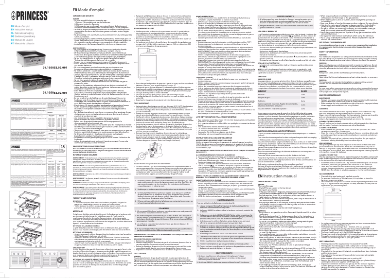 Image de la première page du manuel de l'appareil 105053