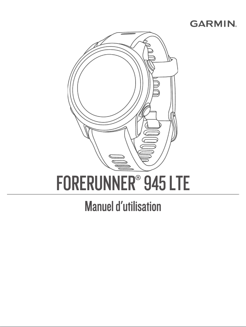 Page 1 de la notice Manuel utilisateur Garmin Forerunner 945 LTE