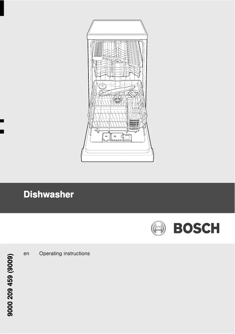 Page 1 de la notice Manuel utilisateur Bosch SRS 43E82
