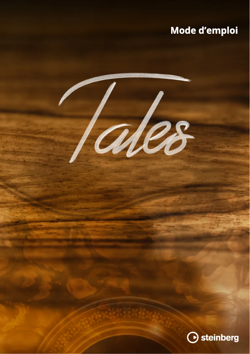 Page 1 de la notice Manuel utilisateur Steinberg Tales