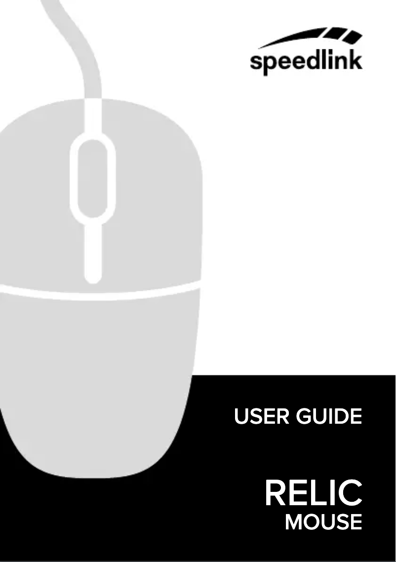 Image de la première page du manuel de l'appareil Relic SL-610007-GY