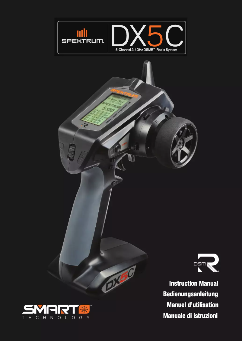 Page 1 de la notice Manuel utilisateur Spektrum DX5C