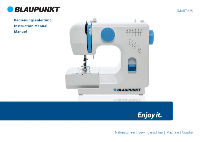 Page n°1 - Manuel utilisateur Blaupunkt Smart 625
