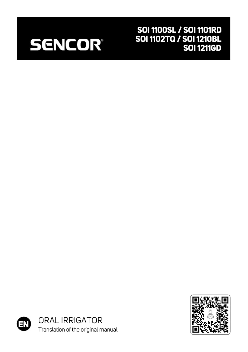 Image de la première page du manuel de l'appareil SOI 1210BL