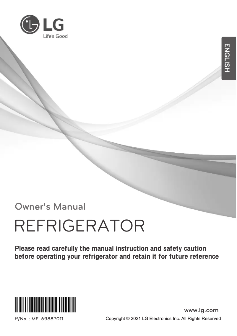 Page 1 de la notice Manuel utilisateur LG GU-B194PL