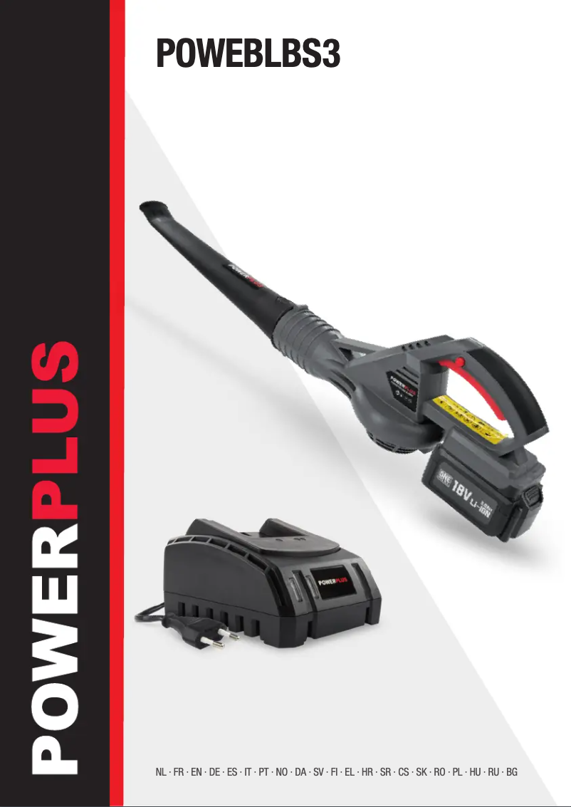 Image de la première page du manuel de l'appareil POWEBLBS3