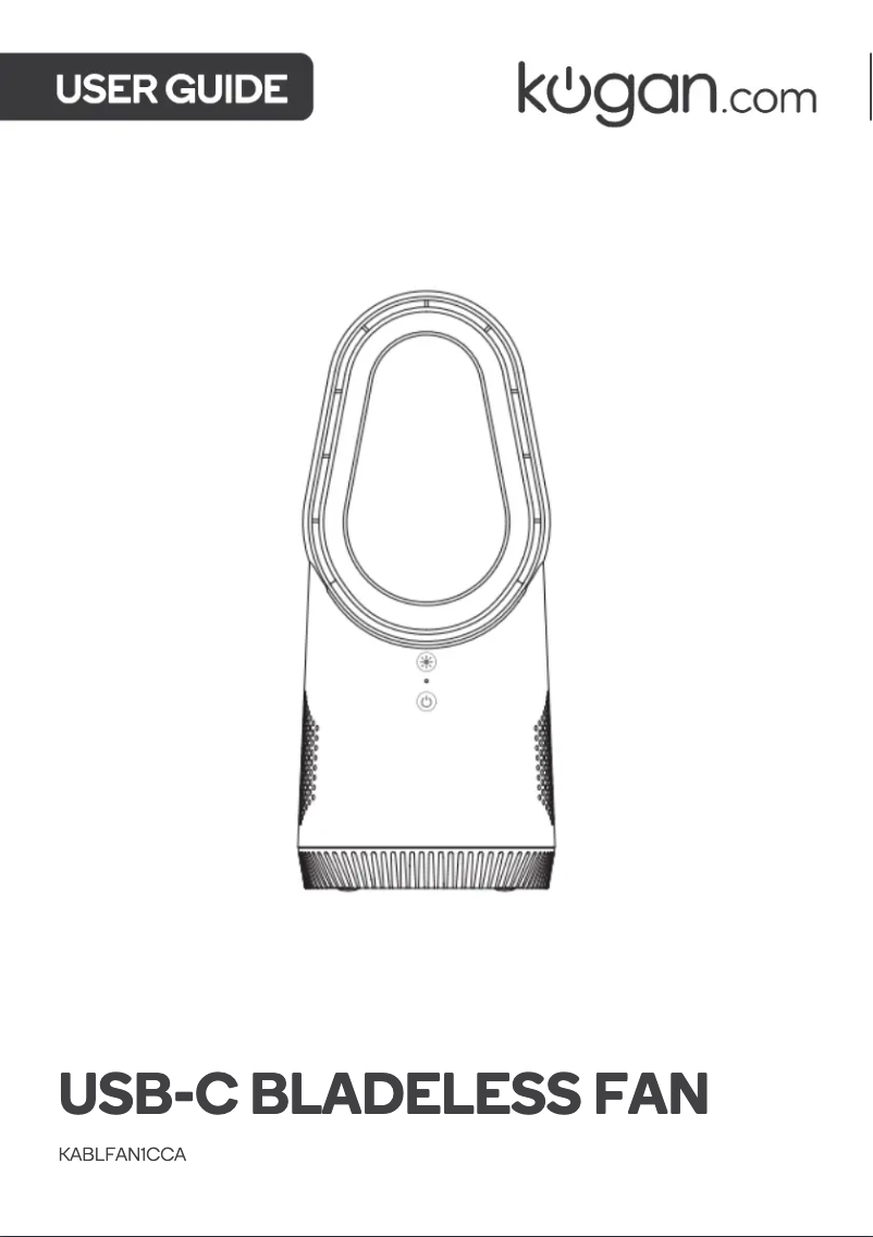 Image de la première page du manuel de l'appareil KABLFAN1CCA