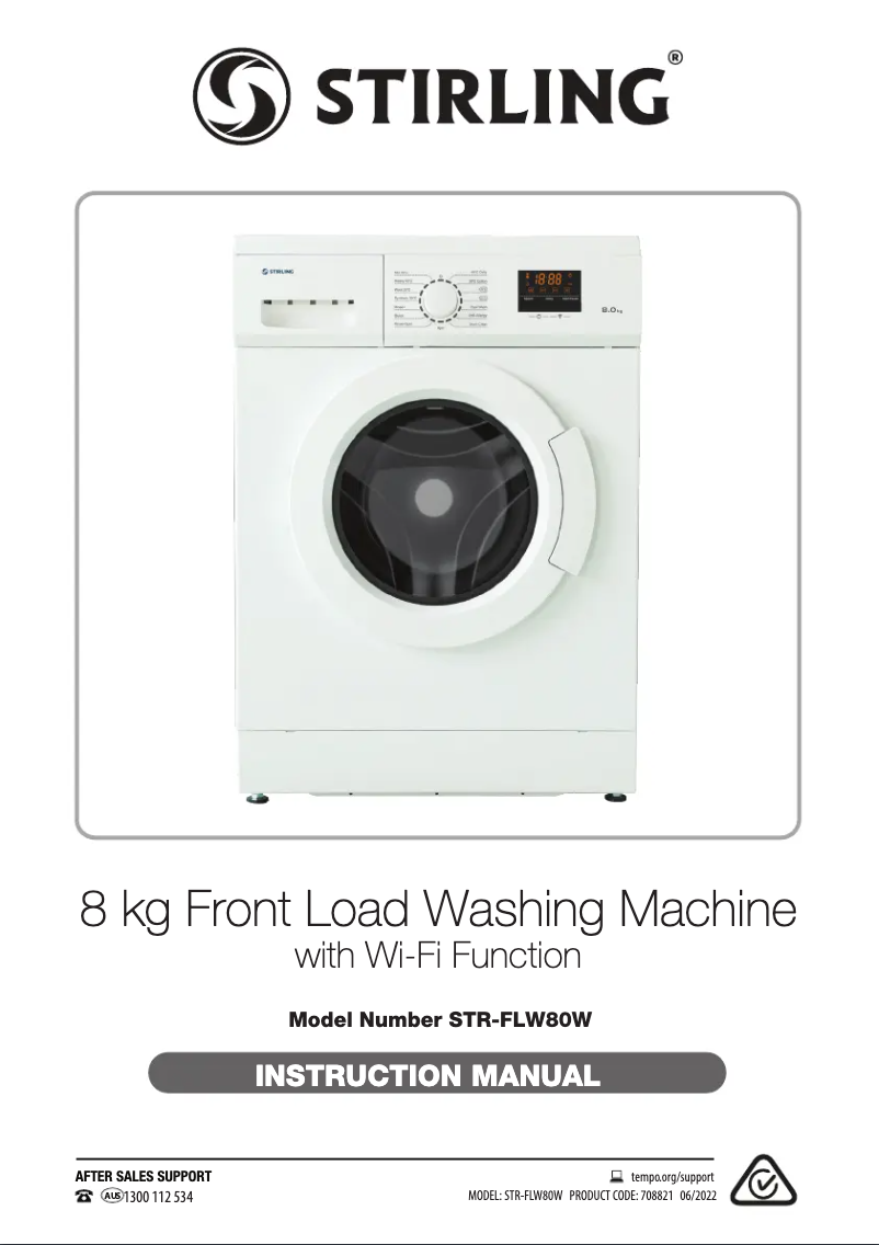 Image de la première page du manuel de l'appareil STR-FLW80W