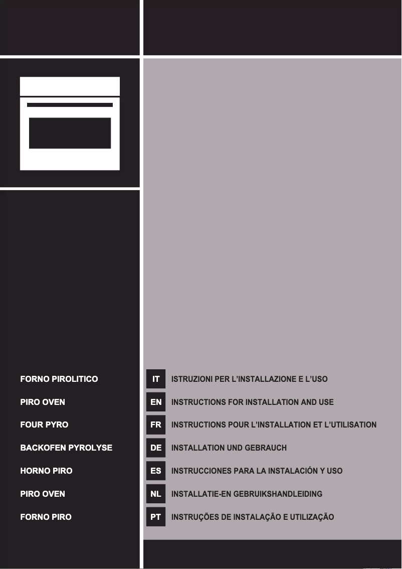 Page n°1 - Guide d'installation Fulgor Milano FCLPO 6215 P TEM BK