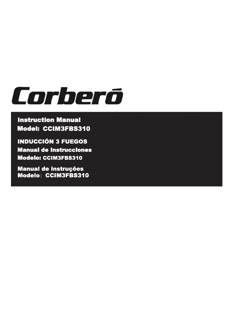 Page n°1 - Manuel utilisateur Corbero CCIM3FBS310