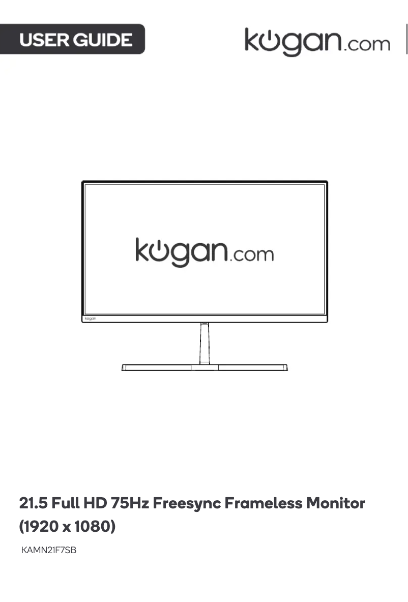 Page 1 de la notice Manuel utilisateur Kogan KAMN21F7SB