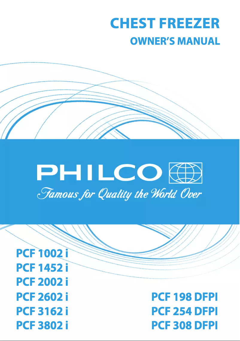 Page 1 de la notice Manuel utilisateur Philco PCF 3802 i