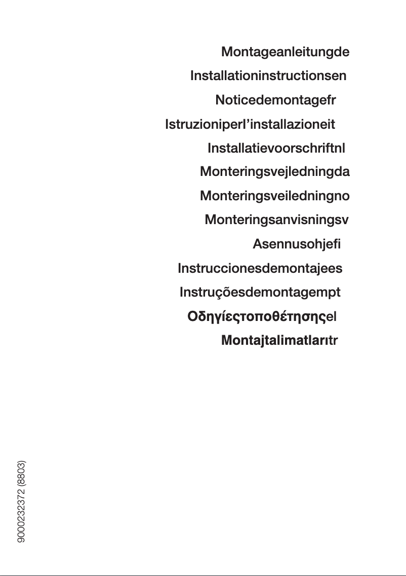 Page n°1 - Manuel utilisateur Balay 3GFL1651