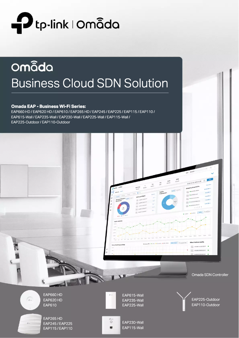 Page n°1 - Fiche technique TP-Link Omada EAP225