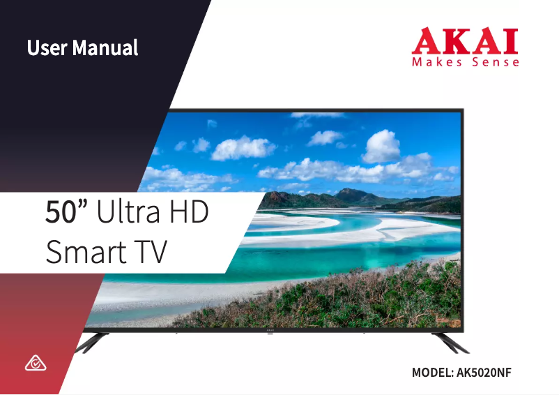 Page n°1 - Manuel utilisateur AKAI AK5020NF