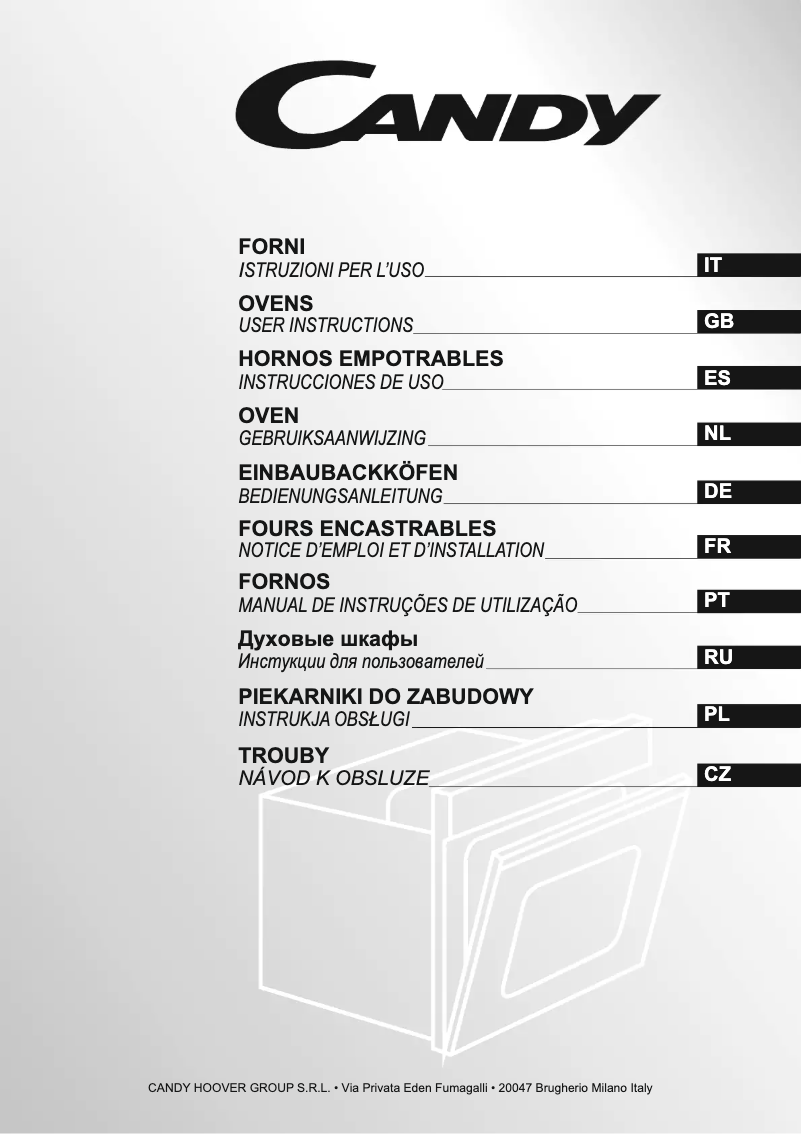 Image de la première page du manuel de l'appareil FET929WXL JV