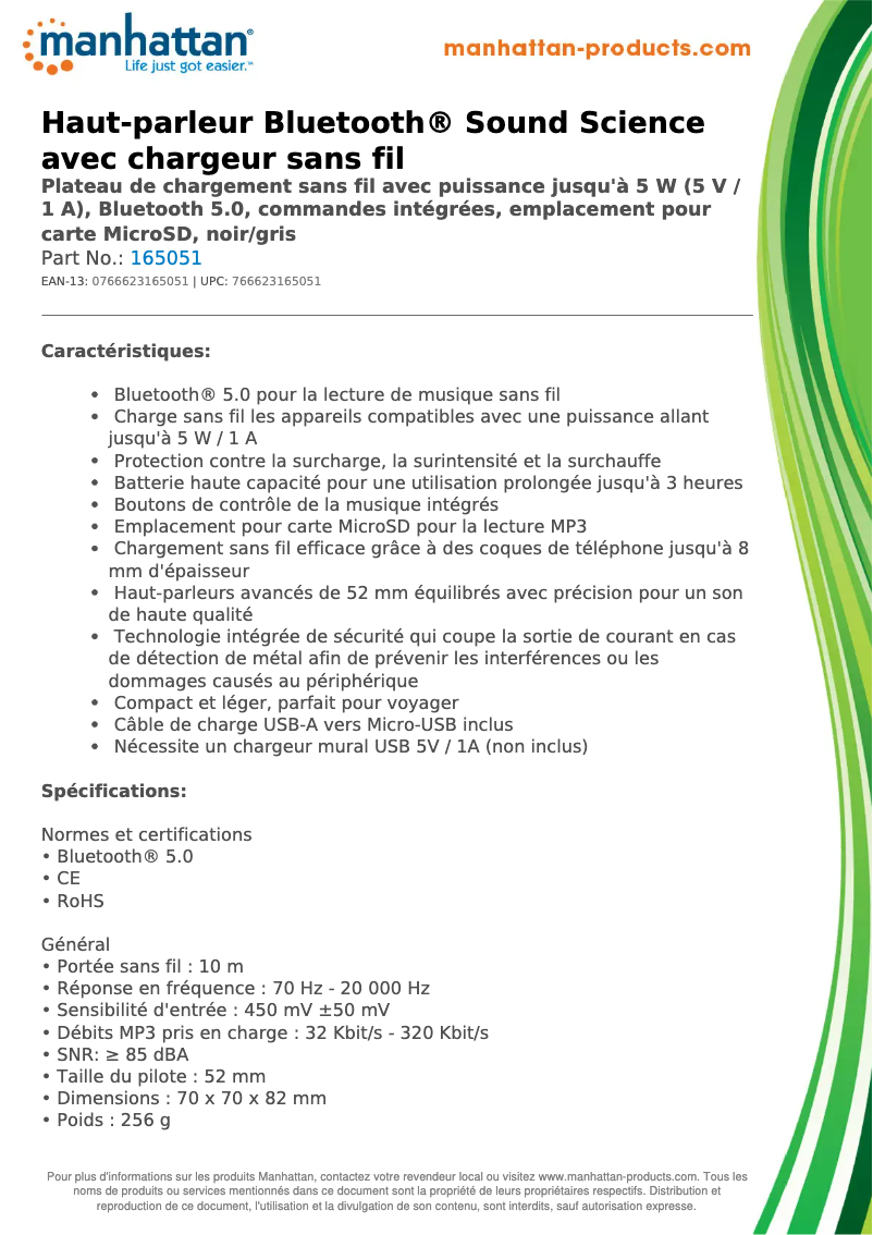 Image de la première page du manuel de l'appareil 165051