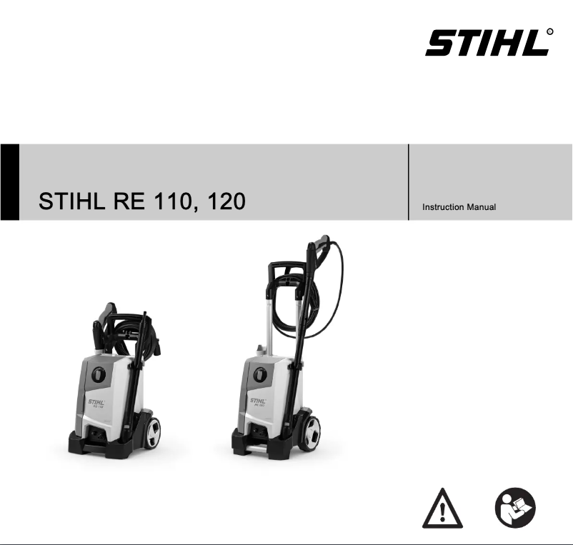 Page n°1 - Manuel utilisateur Stihl RE 120