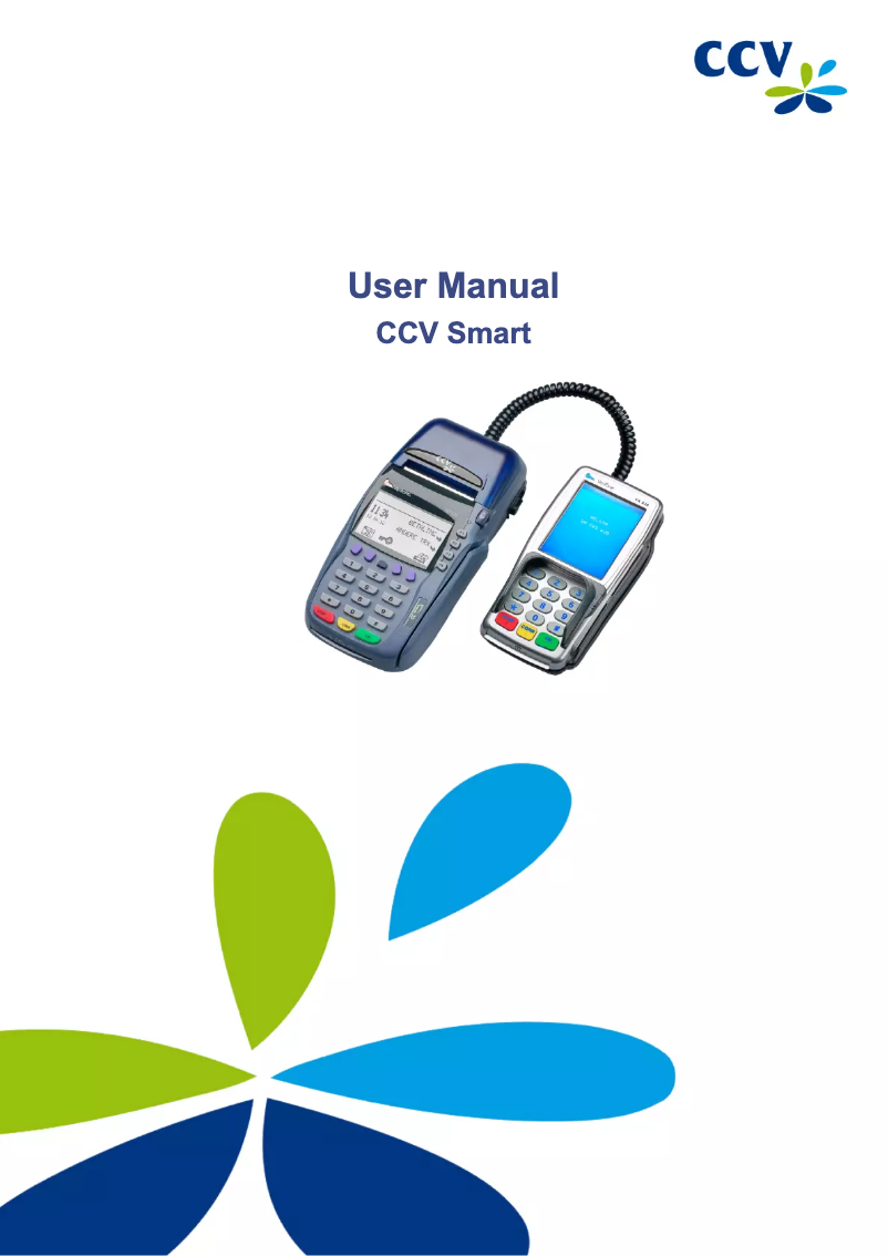 Page n°1 - Manuel utilisateur CCV Smart VX 820
