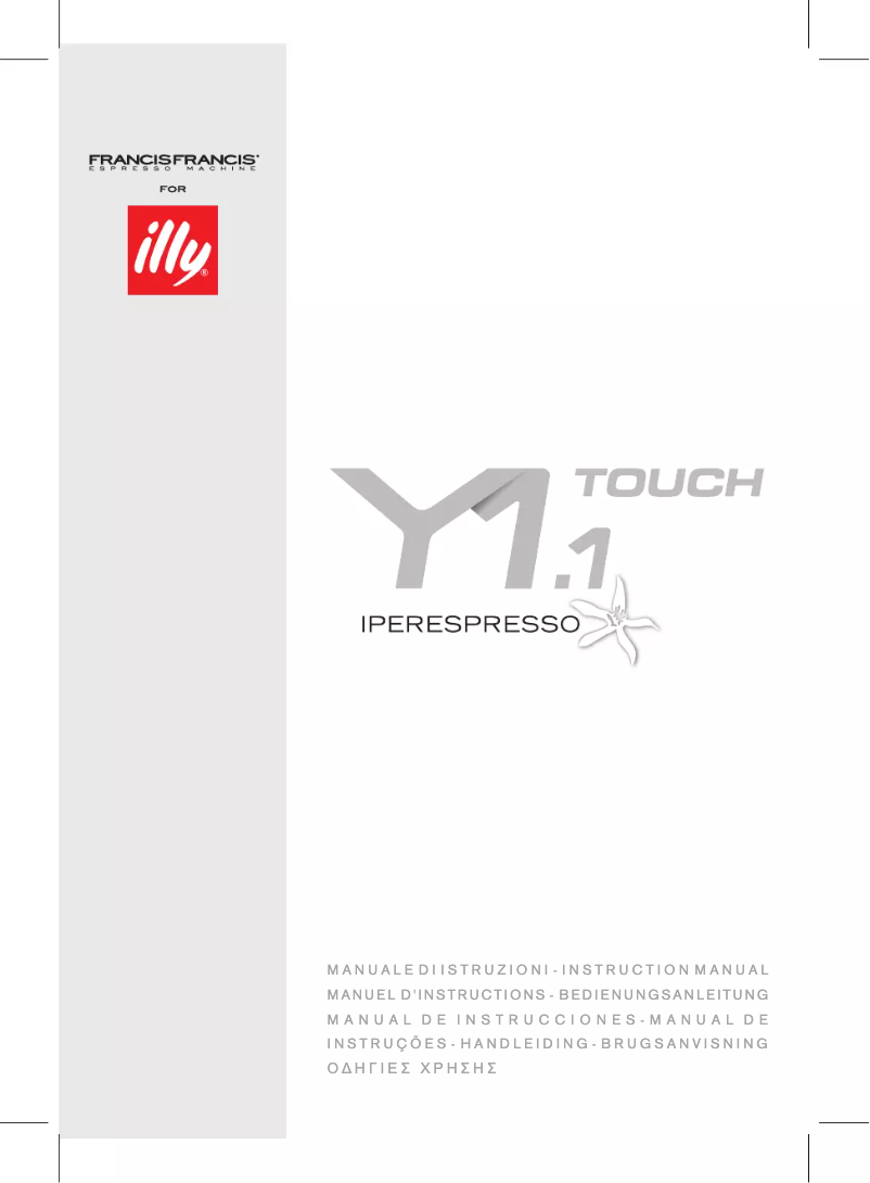 Imagen de la primera página del manual del dispositivo Y1.1 Touch