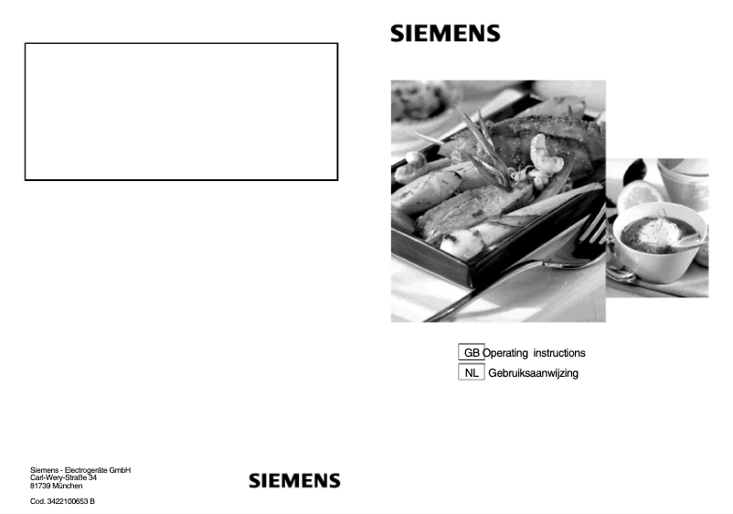 Página 1 del manual Manual de usuario Siemens ER 17254