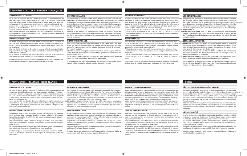 Page n°1 - Manuel utilisateur Solac AD3500