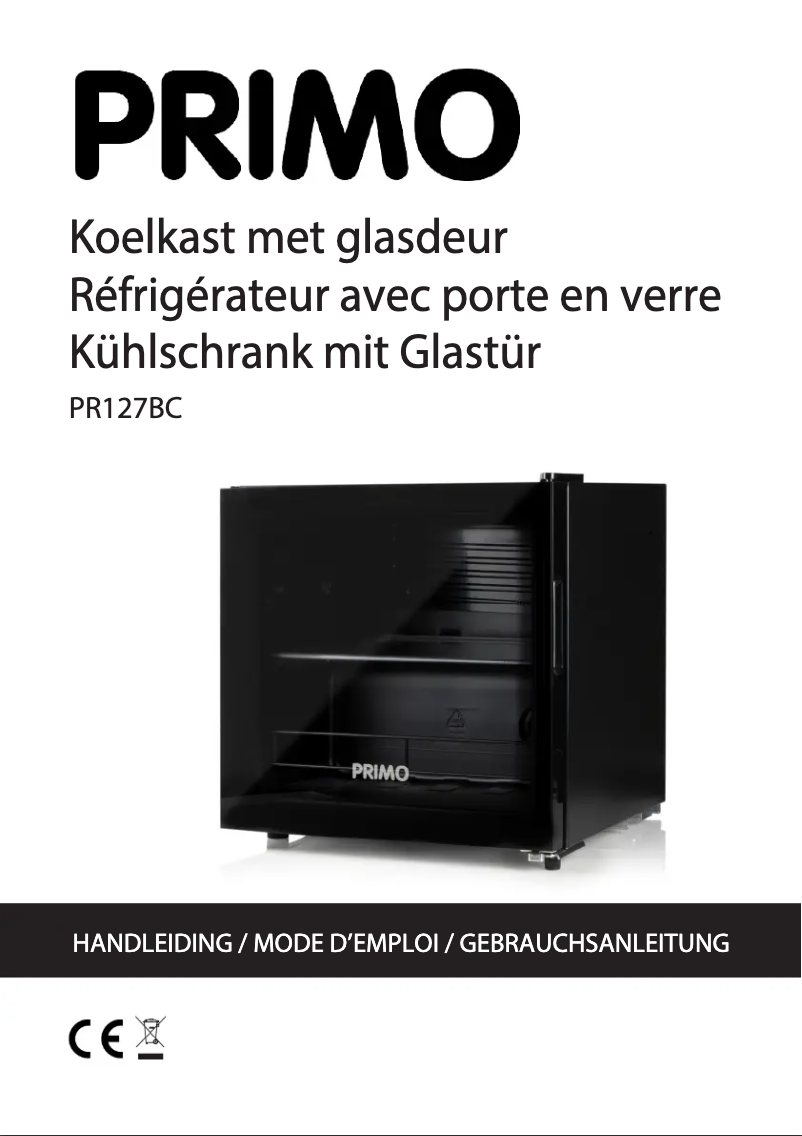 Image de la première page du manuel de l'appareil PR127BC