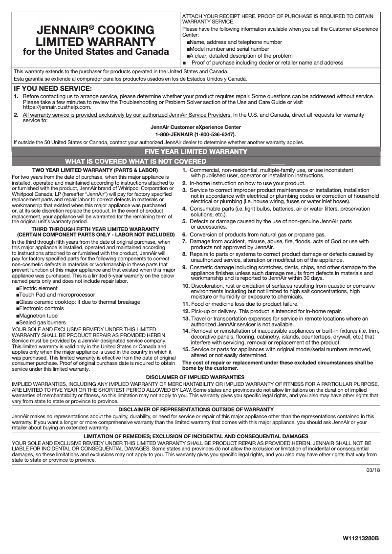 Image de la première page du manuel de l'appareil JJB6424HM