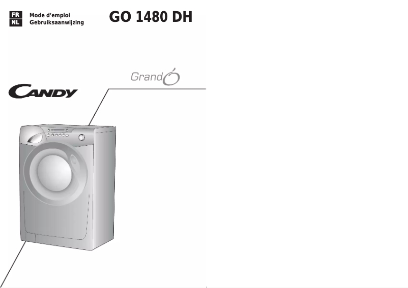 Page 1 de la notice Manuel utilisateur Candy GO 148 l