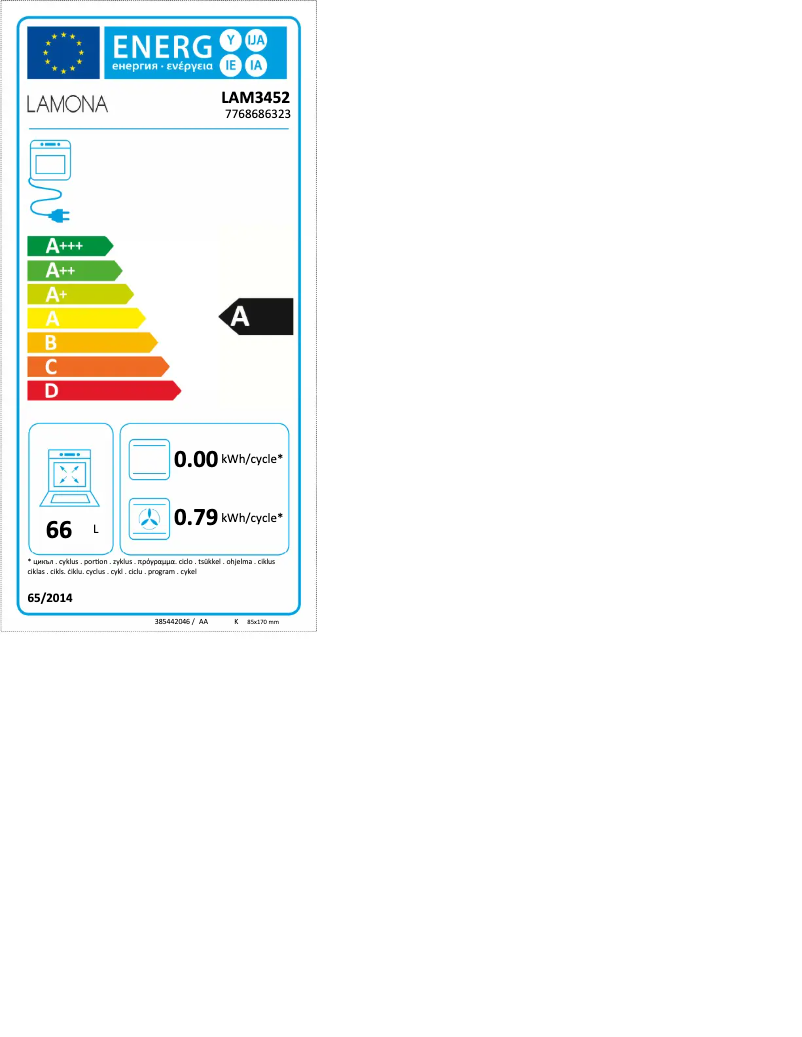 Image de la première page du manuel de l'appareil LAM3452